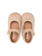 Ballerine per neonata Eli1957 beige in pelliccia cruelty - free - Rubino Kids