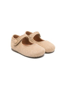 Ballerine per neonata Eli1957 beige in pelliccia cruelty - free - Rubino Kids