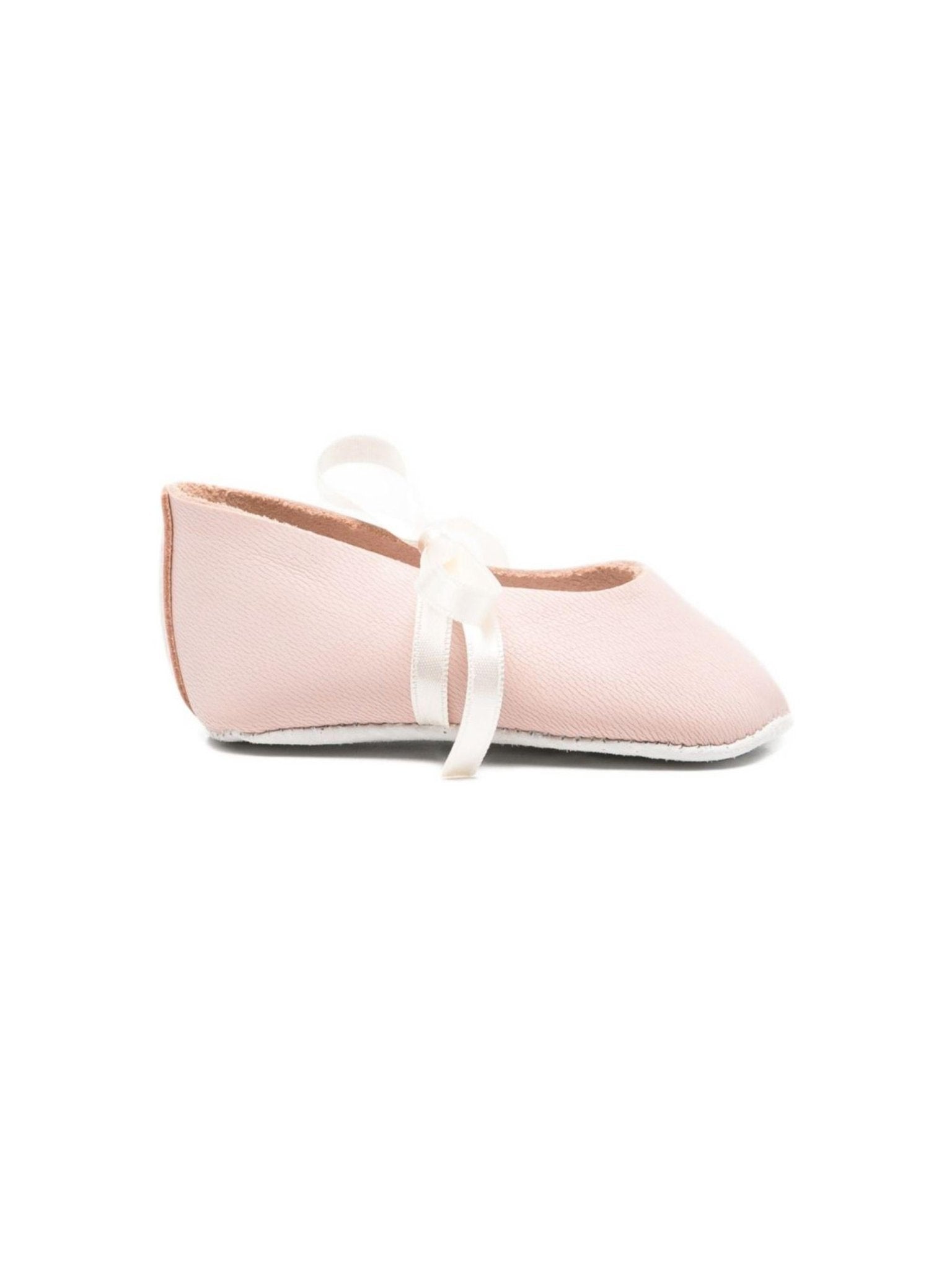 Ballerine per neonata Tartine & Chocolat rosa con nastro - Rubino Kids