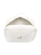 Beautycase per neonati Bonpoint bianca con logo sul davanti - Rubino Kids