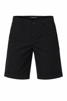 Bermuda per bambino Emporio Armani Kids blu con placca logo - Rubino Kids