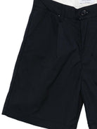 Bermuda per bambino Paolo Pecora Kids blu con pieghe - Rubino Kids