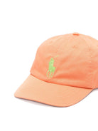 Berretto per bambino Polo Ralph Lauren Kids arancione con logo ricamato - Rubino Kids