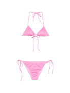 Bikin per donna MC2 Saint Barth rosa con chiusura con lacci - Rubino Kids