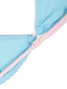 Bikini con logo Holly ricamato - Rubino Kids