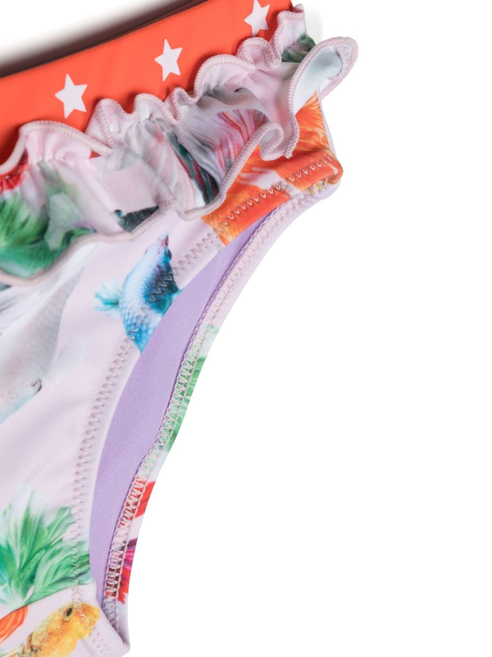 Bikini con stampa Naila Betta - Flowers - Rubino Kids