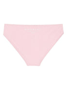 Bikini per bambina Givenchy Kids rosa con stampa logo - Rubino Kids