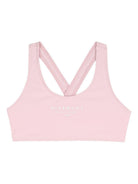 Bikini per bambina Givenchy Kids rosa con stampa logo - Rubino Kids
