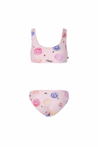 Bikini per bambina Molo Kids bianco a scollo ampio - Rubino Kids