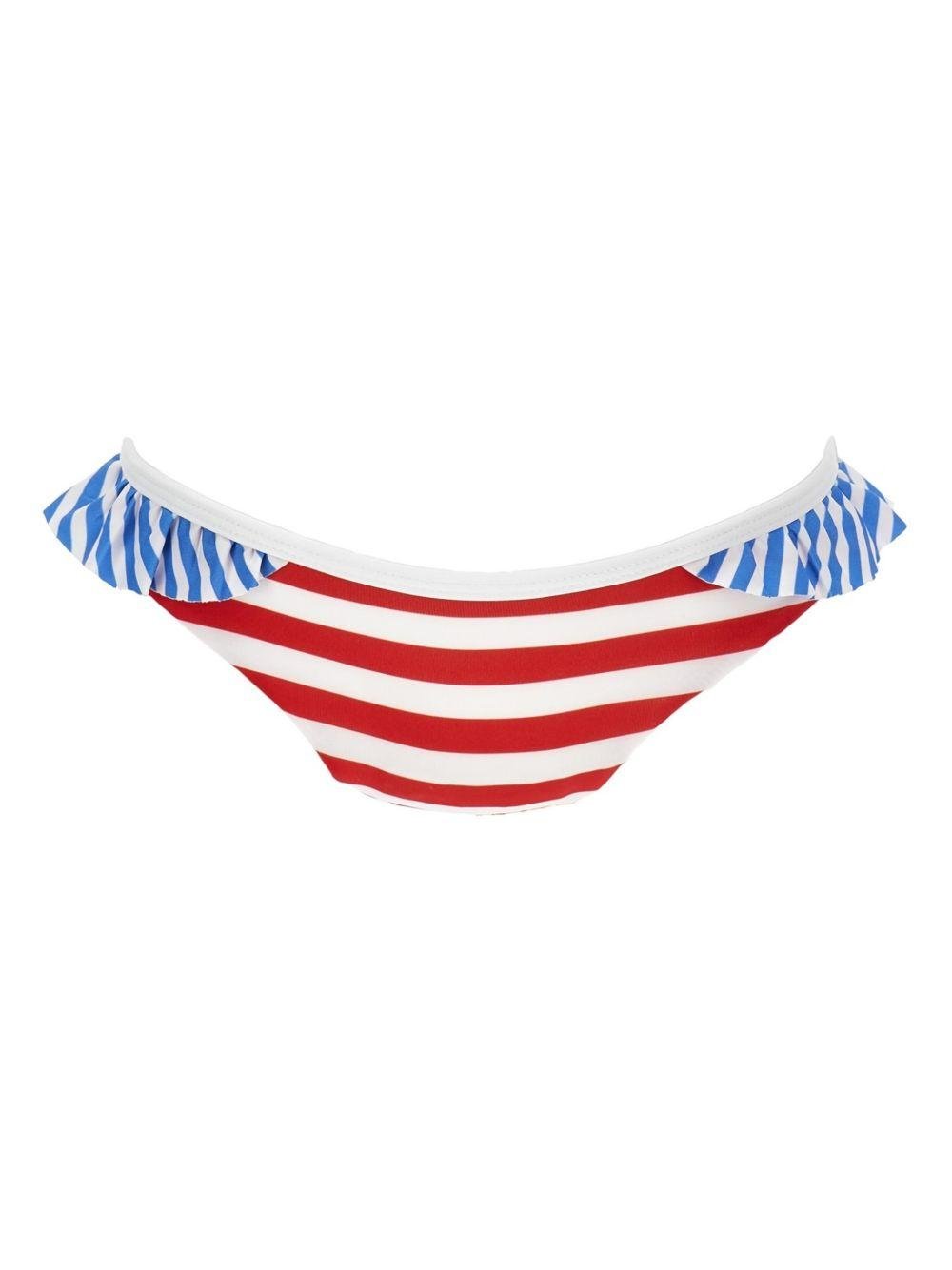 Bikini per bambina Monnalisa x Sanrio Hello Kitty a righe - Rubino Kids