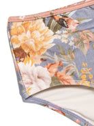 Bikini per bambina Zimmermann Kids rosa polvere con stampa floreale - Rubino Kids