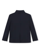 Blazer monopetto con cappuccio rimovibile - Rubino Kids