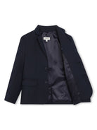 Blazer monopetto con cappuccio rimovibile - Rubino Kids