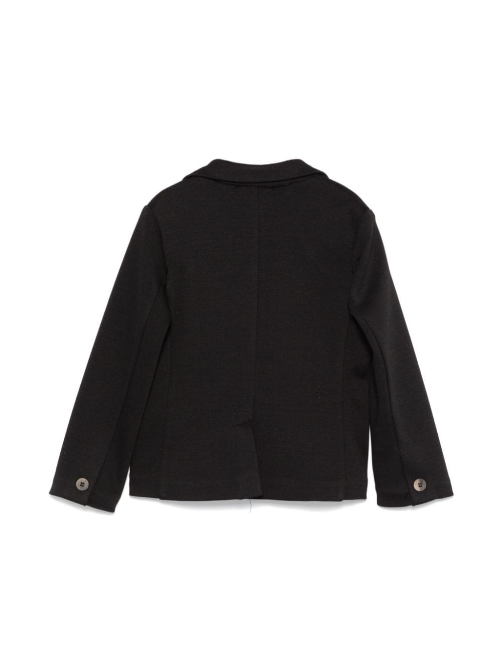 Blazer monopetto per bambino Paolo Pecora Kids nero con maniche lunghe - Rubino Kids