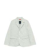 Blazer per bambino Fay Kids verde con revers classici - Rubino Kids
