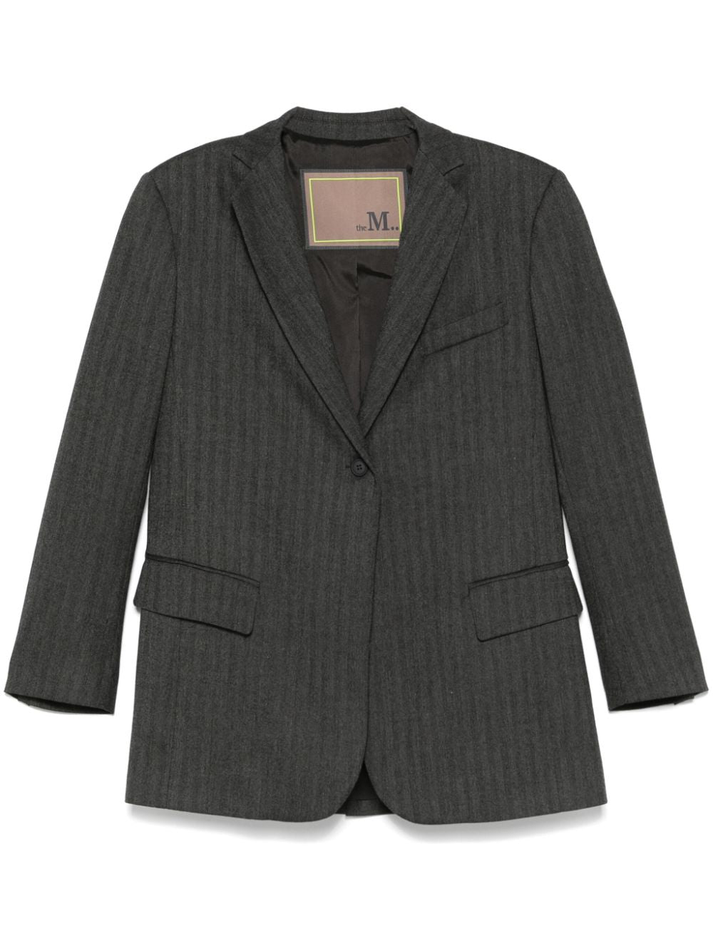 Blazer per donna The M grigio con motivo a spina di pesce - Rubino Kids