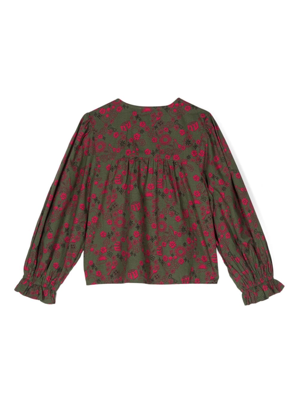 Blusa a fiori - Rubino Kids