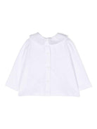 Blusa con colletto alla Peter Pan - Rubino Kids