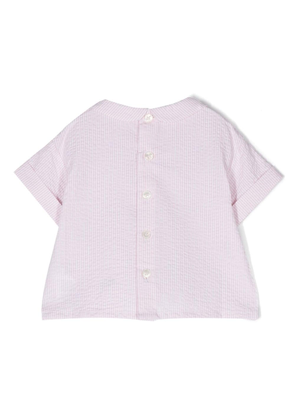 Blusa con scollo a V - Rubino Kids