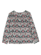 Blusa con stampa Barocco - Rubino Kids