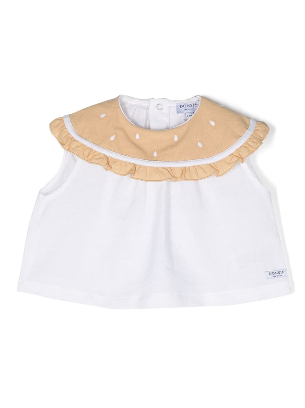 Blusa con volant di Frutys - Rubino Kids