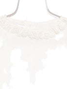 Blusa per neonata Jesurum Baby bianca con colletto in pizzo - Rubino Kids