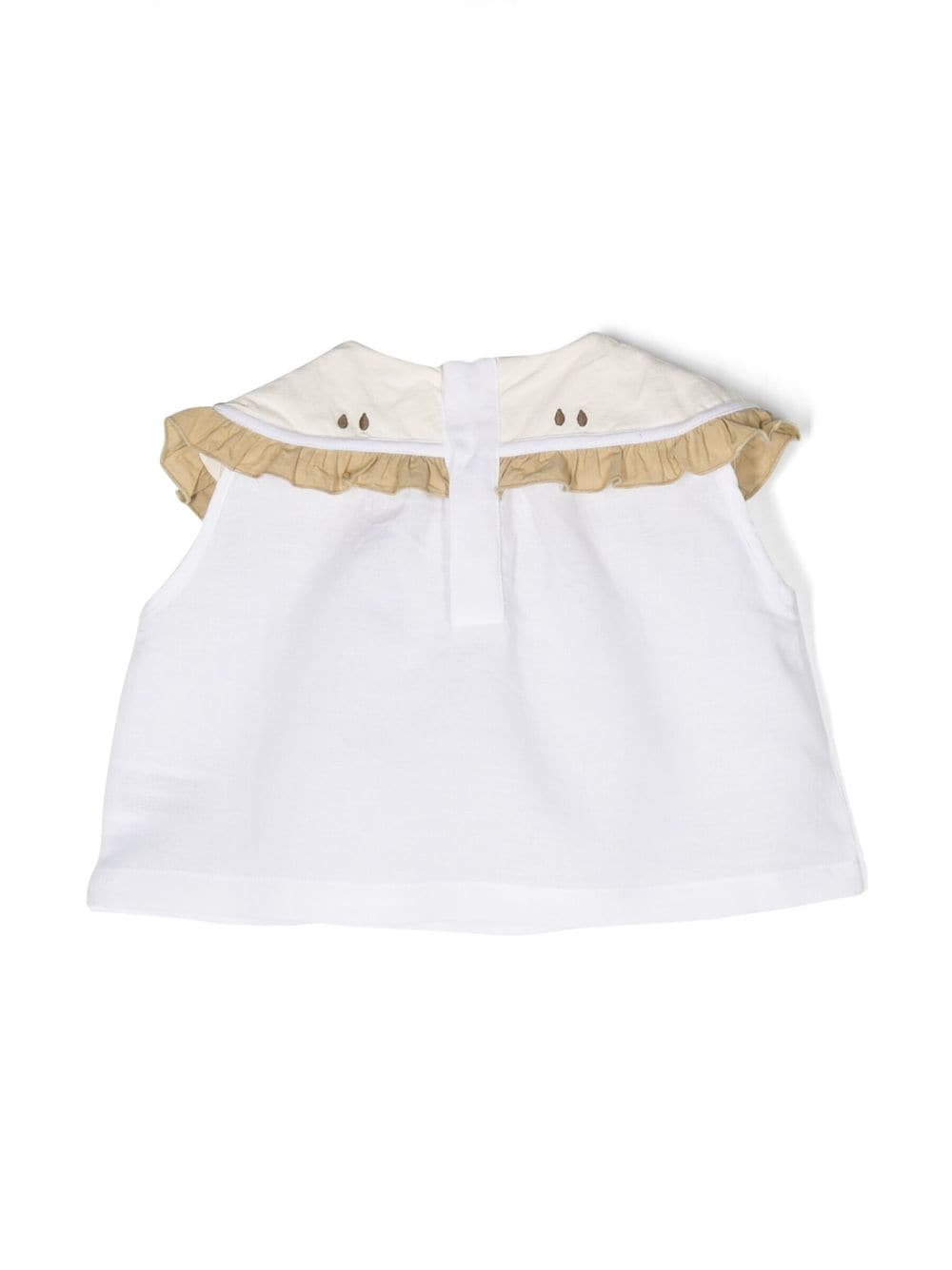 Blusa senza maniche con volant - Rubino Kids