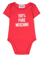 Body con stampa 100% Pure Moschino - Rubino Kids