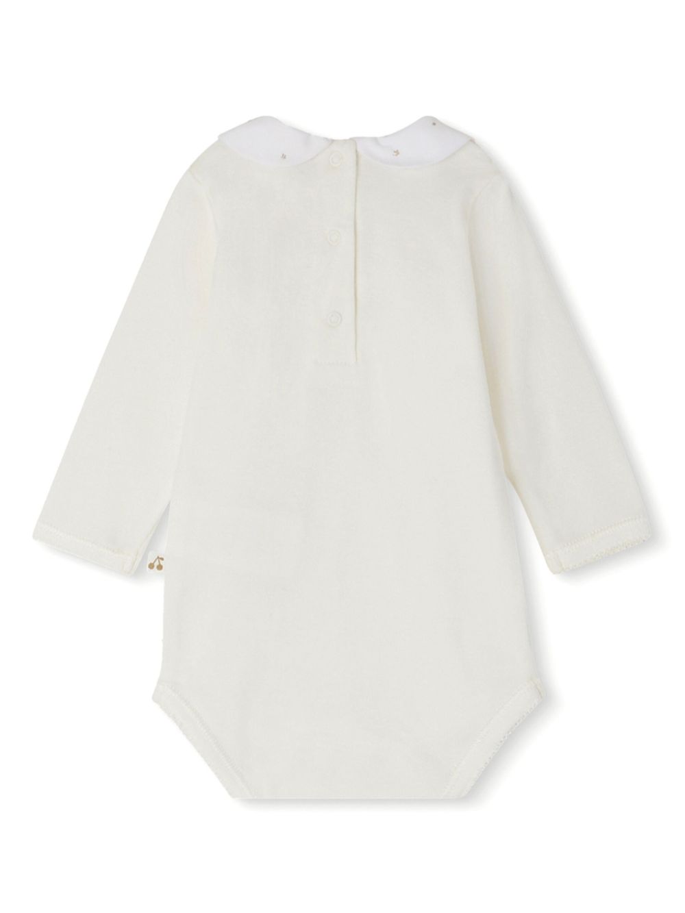 Body Cygne per neonata Bonpoint bianco con maniche lunghe - Rubino Kids