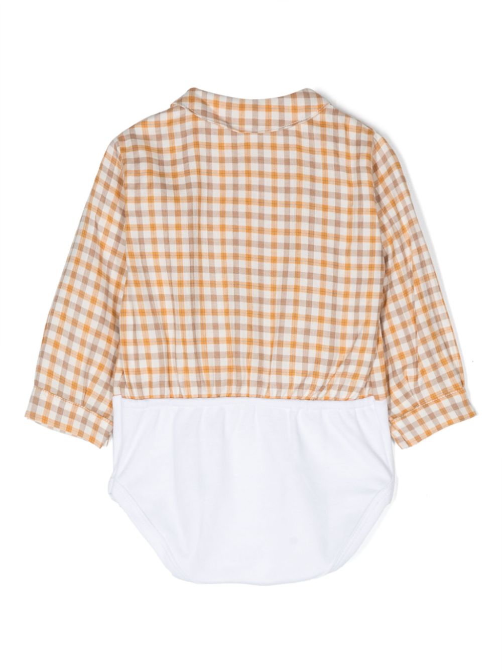 Body in stile camicia a maniche lunghe - Rubino Kids