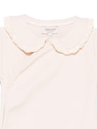 Body per neonata Donsje Bettie rosa con dettagli in pizzo - Rubino Kids