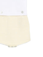 Body per neonata Paz Rodriguez bianco con dettagli a pois - Rubino Kids