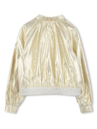 Bomber per bambina Karl Lagerfeld Kids color oro metallizzato - Rubino Kids