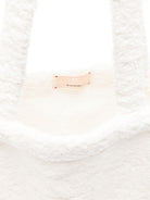 Borsa a spalla per bambina Elisabetta Franchi La Mia Bambina bianca con logo ricamato - Rubino Kids