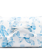 Borsa a spalla per bambina Monnalisa bianco con stampa Butterfly - Rubino Kids