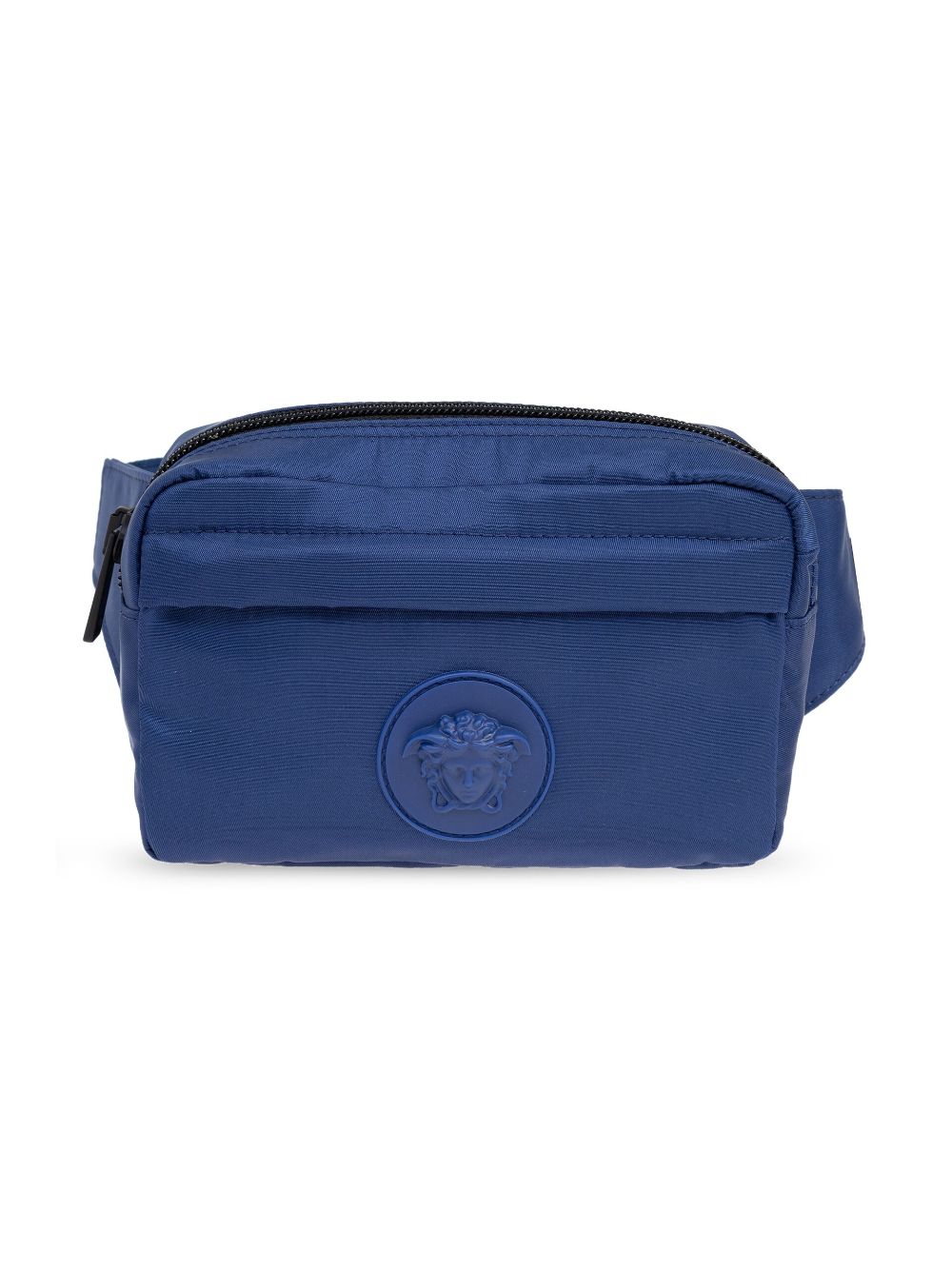 Borsa a tracolla con logo Medusa per bambino Versace Kids blu con scomparto principale - Rubino Kids