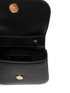 Borsa a tracolla mini per bambina Elisabetta Franchi La Mia Bambina nera con logo - Rubino Kids