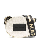 Borsa a tracolla per bambina The Marc Jacobs Kids oro con logo goffrato - Rubino Kids