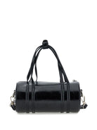 Borsa cilindrica per bambina Philosophy Di Lorenzo Serafini Kids nero in vernice - Rubino Kids
