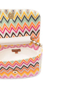 Borsa con stampa a zigzag - Rubino Kids