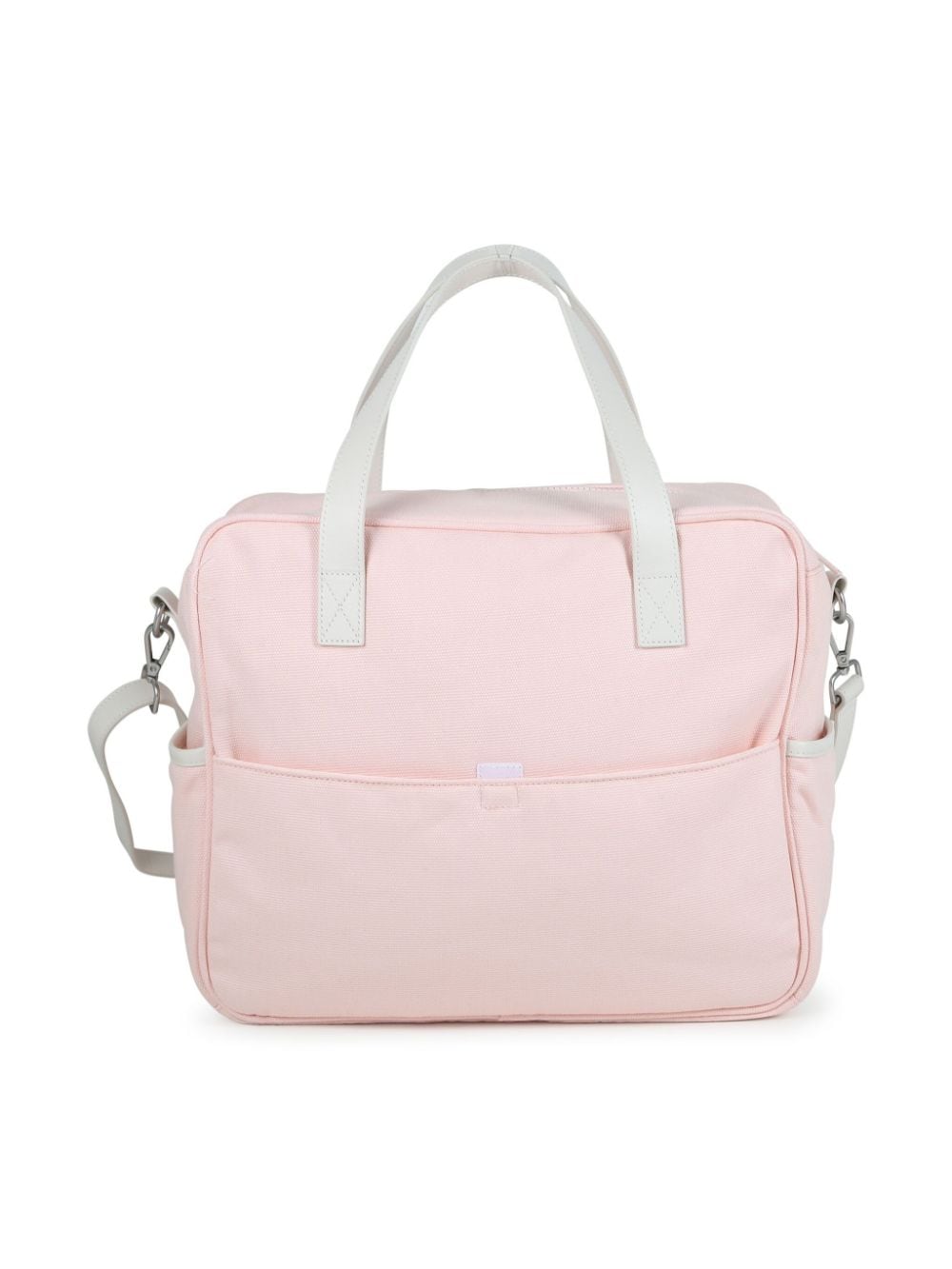 Borsa fasciatoio con ricamo per neonato Kenzo Kids rosa con tracolla regolabile - Rubino Kids