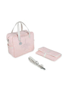 Borsa fasciatoio con ricamo per neonato Kenzo Kids rosa con tracolla regolabile - Rubino Kids