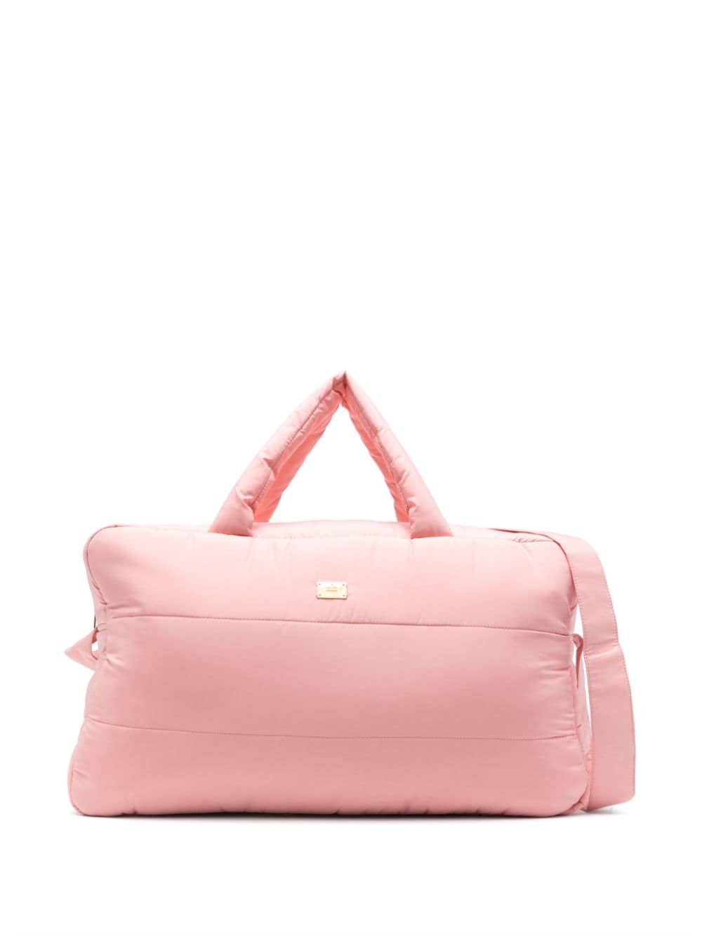 Borsa fasciatoio Mum per neonata Elisabetta Franchi La Mia Bambina rosa con design trapuntato - Rubino Kids