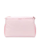 Borsa fasciatoio per neonata Emporio Armani Kids rosa con applicazione logo - Rubino Kids