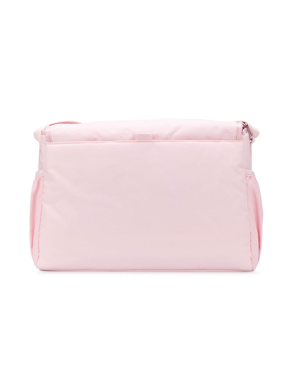 Borsa fasciatoio per neonata Emporio Armani Kids rosa con applicazione logo - Rubino Kids