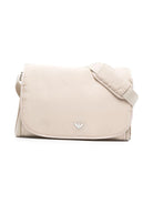 Borsa fasciatoio per neonati Emporio Armani Kids beige con applicazione - Rubino Kids