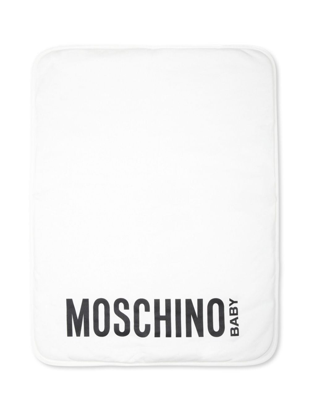 Borsa fasciatoio per neonati Moschino Kids bianco con logo Teddy Bear - Rubino Kids