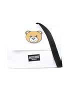 Borsa fasciatoio per neonati Moschino Kids bianco con logo Teddy Bear - Rubino Kids