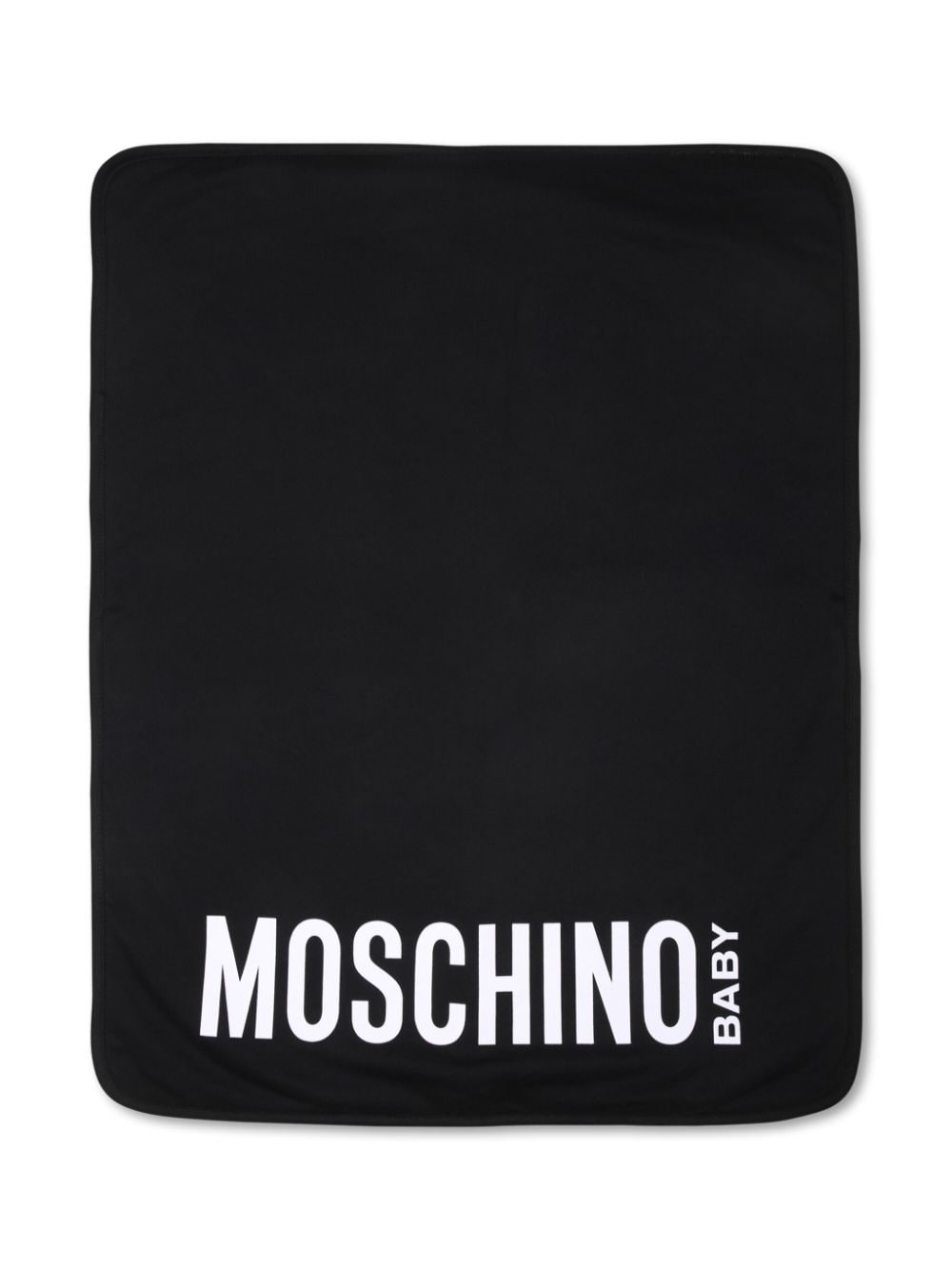 Borsa fasciatoio per neonati Moschino Kids nero con logo Teddy Bear - Rubino Kids