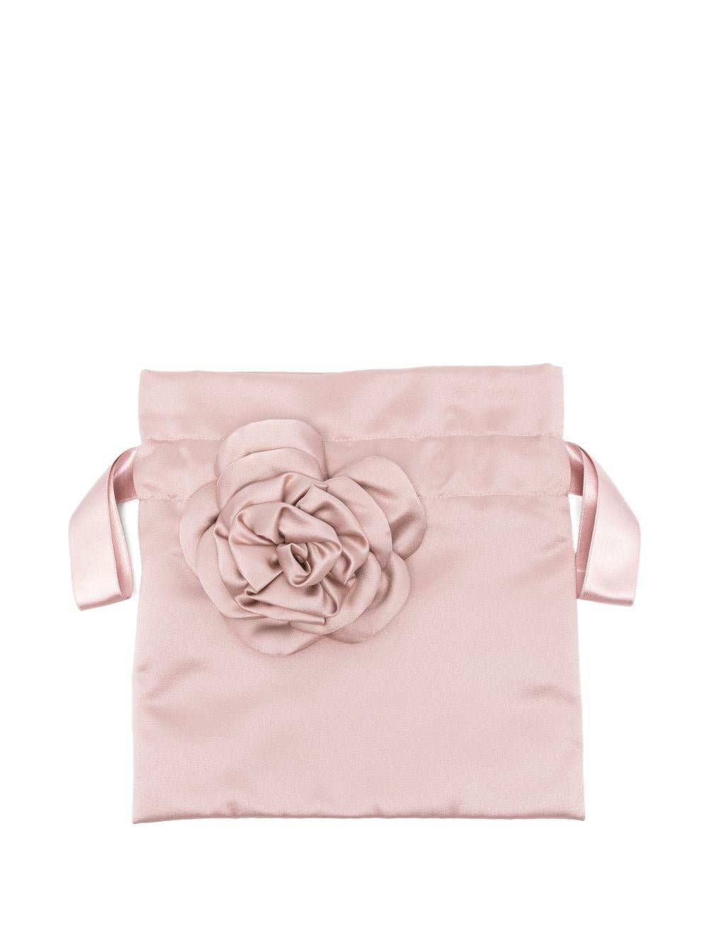 Borsa per bambina Colorichiari rosa con fiocco sul davanti - Rubino Kids